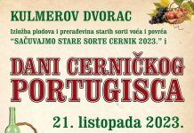 U subotu u Cerniku: “Dani cerničkog portugisca” i izložba plodova starih sorti