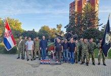 U sklopu “2. Memorijalne hodnje bojnik Alfred Hill – za žrtve Vukovara”, Pukovnija vojne policije posjetila Novu Gradišku