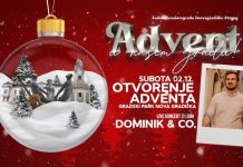 Večeras započinje “ADVENT U NAŠEM GRADU”