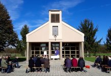 Sv. misa na groblju u Dragaliću