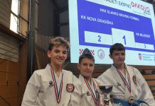 Kata tim mlađih kadeta viceprvaci Hrvatske