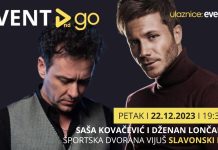 Glazbeni raj u Slavonskom Brodu: Saša Kovačević i Dženan Lončarević na Spektakularnom Koncertu 22. prosinca 2023.
