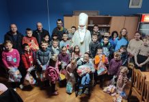 I mališane Udruge udomitelja djece Brodsko posavske županije „Leptirić” posjetio sveti Nikola