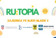 Udruga Studio B početkom siječnja započela s projektom “RU:TOPIA – zajednica po mjeri mladih 3”