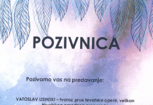 U Domu kulture Stjepan Sučić održati će predavanje o Vatroslavu Lisinskom – tvorcu prve hrvatske opere
