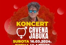 Ne propustite glazbeni spektakl iduće subote – koncert Crvene Jabuke u Palladiumu