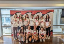 Atletičarke Osnovne škole Ljudevita Gaja na Državnom prvenstvu u Puli