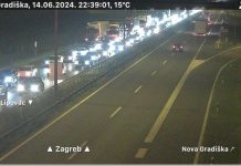 Oprez u prometu: gužva na autocesti A3 u smjeru Lipovac kod čvora Nova Gradiška
