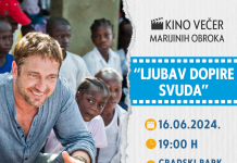Najava: Kino večer Marijinih obroka u novogradiškom Gradskom parku