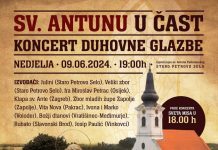 Staro Petrovo Selo: Sutra koncert duhovne glazbe svetom Antunu u čast