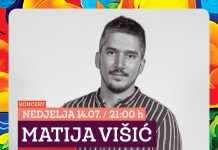 Sutra u Gradskom parku: Koncert Matije Višića i prijatelja