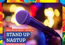 Sutra u Gradskom parku zabavljat će vas komičari Studija smijeha: Igor Drljo, Tihomir Paravina, Nenad Stefanovski