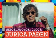 Ne propustite: U nedjelju u Gradski park stiže Jurica Pađen & Aerodrom