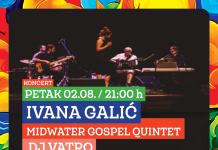 Sutra u Gradski park stižu Ivana Galić i Midwater Gospel Quintet