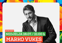 Podsjetnik: Večeras u Gradskom parku ne propustite koncert Marka Vukesa & SHARE LOVE WITH OTHERS benda