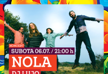 Ne propustite: Večeras u Gradskom parku koncert rock sastava Nola