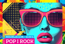 Sutra u Gradskom parku Slušaonica pop i rock hitova 80-ih