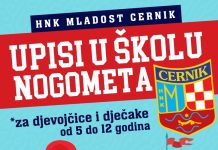 HNK Mladost Cernik poziva na upis u Školu nogometa