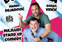U Dom kulture stižu komičari Goran Vinčić i Marko Dejanović