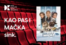 Danas u Kinu Nova Gradiška: Obiteljska akcija “Kao pas i mačka”