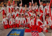 Mažoretkinje Grada Nove Gradiške viceprvakinje Europe u kategoriji „Grupa s rekvizitima mlađi juniori“