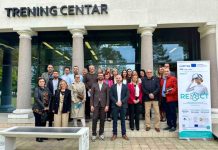 Predstavnici Grada Nove Gradiške i Industrijskog parka Nova Gradiška d.o.o. na uvodnoj konferenciji projekta RE@CT