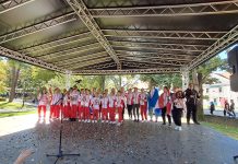 Doček mažoretkinja grada Nove Gradiške