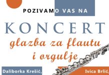 Ne propustite: Sutra u crkvi Bezgrješnog začeća BDM održava se koncert “Glazba za flautu i orgulje”