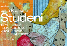 U Domu kulture razgledajte izložbu “Studeni” umjetnice Lene Kramarić