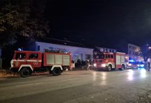 Požar u skladištu brašna u Gajevoj ulici