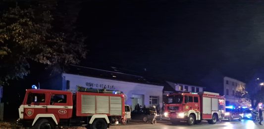 Požar u skladištu brašna u Gajevoj ulici