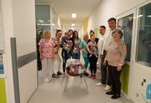 Sveti Nikola darivao mališane na Odjelu za pedijatriju novogradiške bolnice