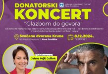 U nedjelju donatorski koncert “Glazbom do govora” za Udrugu za autizam “Sunce”