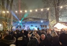 Ovako su Novogradiščani dočekali Novu 2025. u gradskom parku