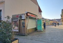U našem gradu zatvoren jedan Tiskov kiosk
