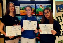 LiDraNo 2025.: Gajevke Iris, Petra i Maja predstavljale školu