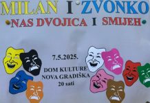 Zvonko Ivanišević i Milan Vidošić u novoj kazališnoj predstavi