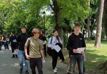 Gimnazija Nova Gradiška: Nastava u prirodi uz kreativne zadatke i dobru atmosferu