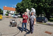 Djelatnici tvrtke Hladni Val vratili sjaj kipu Pape Ivana Pavla II.