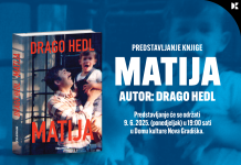 Uskoro promocija knjige Drage Hedla “Matija”