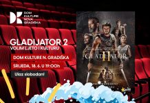 Volim ljeto i kulturu: Ne propustite besplatnu projekciju filma “GLADIJATOR II”