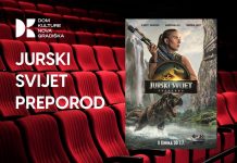 U kinu pogledajte “Jurski svijet – preporod”