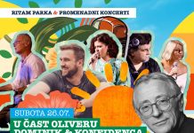 Sutra u Gradskom parku “U čast Oliveru”