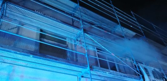 Požar na krovištu Policijske postaje Nova Gradiška