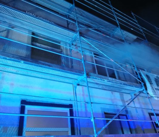 Požar na krovištu Policijske postaje Nova Gradiška