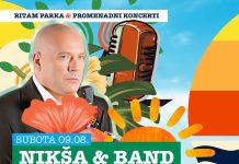 Ne propustite: Sutra u Gradski park stižu Nikša & Band