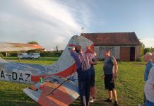 Kompletiran eksponat Utva – 66 u Muzeju tehnike i prometa NG