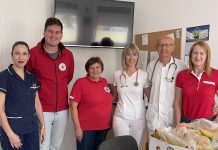 Djelatnici Gradskog društva Crvenog križa Nova Gradiška posjetili Opću bolnicu Nova Gradiška