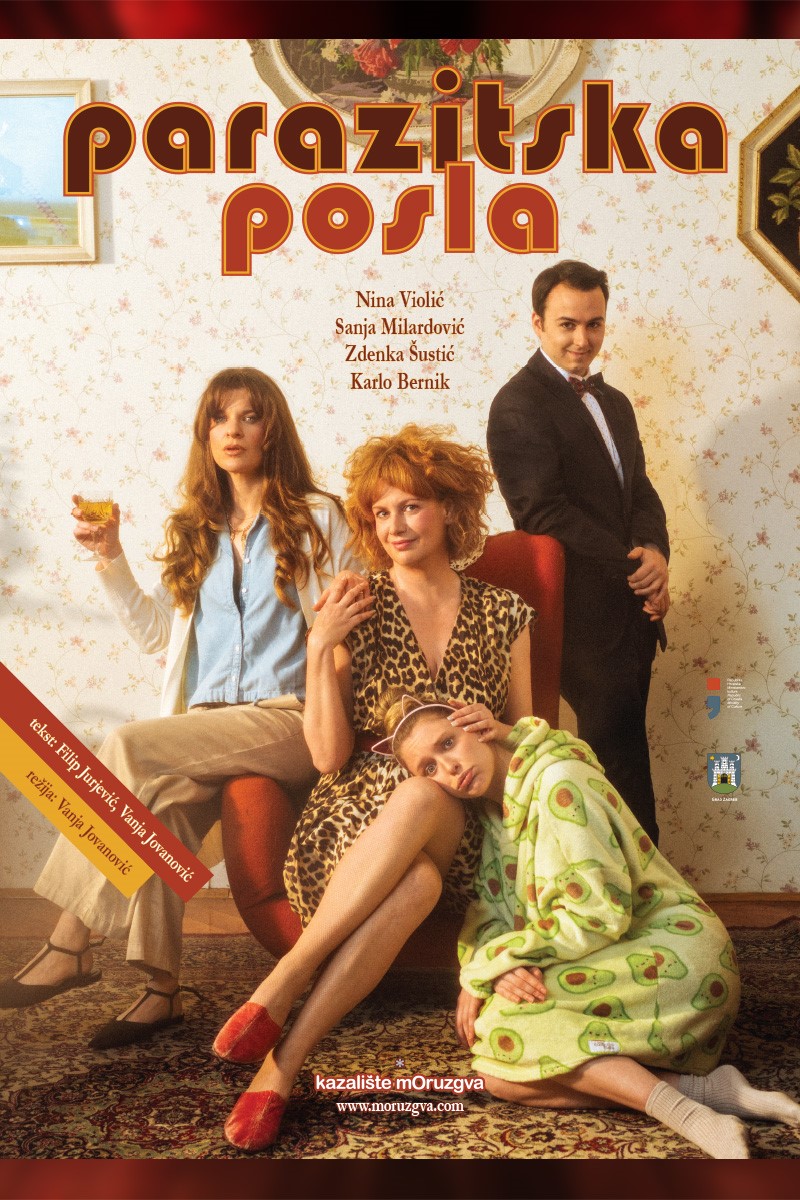PARAZITSKA POSLA - kazališna predstava - plakat (1)