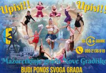 Pridruži se Mažoretkinjama grada Nove Gradiške!